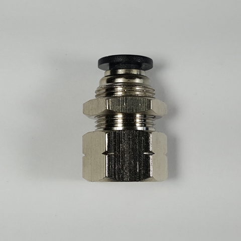 Bulkhead Female Connector 1/4 To 1/8 NPT